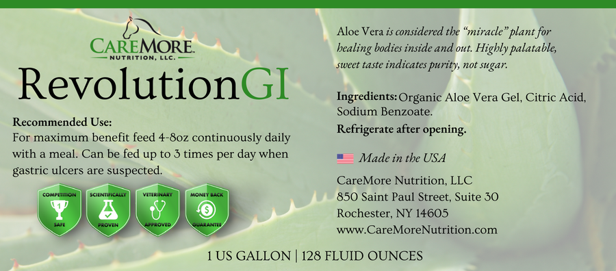 RevolutionGI |  Aloe Vera for Equine Use